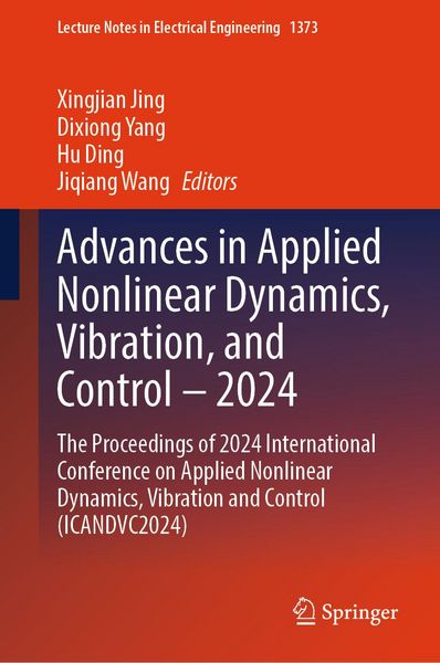 Produktbild: Advances in Applied Nonlinear Dynamics, Vibration, and Control - 2024