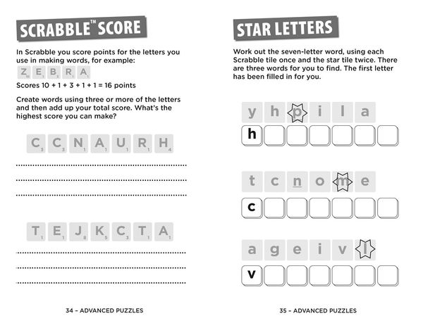 Produktbild: SCRABBLE(TM) Junior Puzzle Book