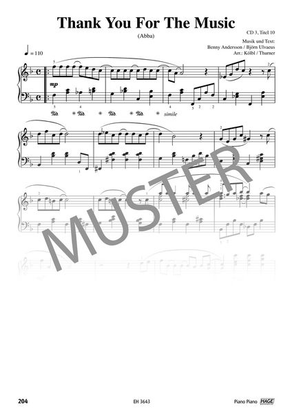 Produktbild: Piano Piano 1 mittelschwer + 3 CDs