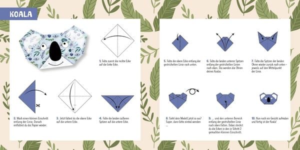 Produktbild: 88 x Origami Kids &ndash; Wilde Tiere