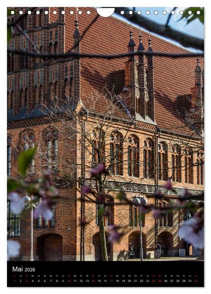 Produktbild: Roter Faden Hannover (Wandkalender 2026 DIN A4 hoch), CALVENDO Monatskalender