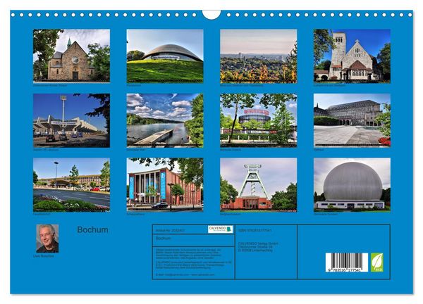 Produktbild: Bochum (Wandkalender 2026 DIN A3 quer), CALVENDO Monatskalender