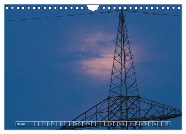 Produktbild: Faszination Mond - der etwas andere Mondkalender (Wandkalender 2027 DIN A4 quer), CALVENDO Monatskalender