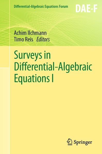 Produktbild: Surveys in Differential-Algebraic Equations I