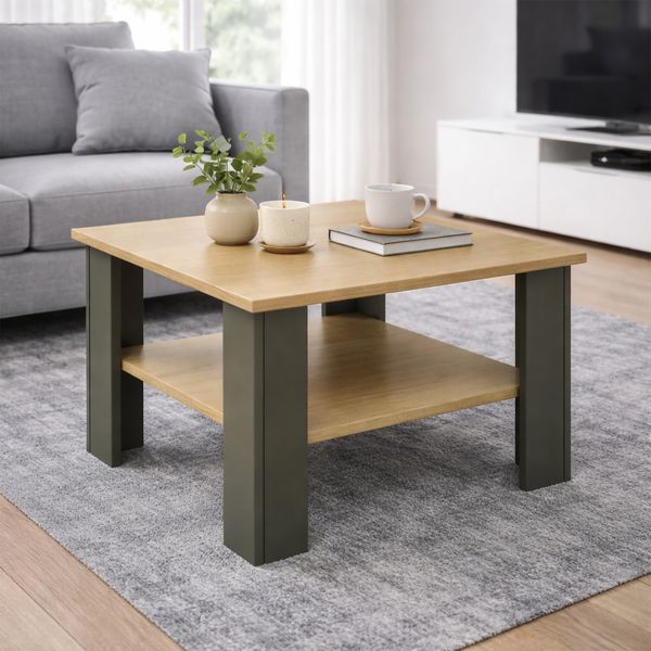 Produktbild: Sofatisch Couchtisch Beistelltisch Disalo 55x55