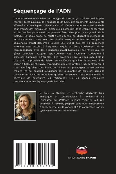 Produktbild: S&eacute;quen&ccedil;age de l'ADN