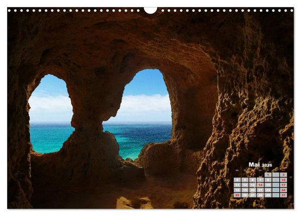 Produktbild: Portugals Traumk&uuml;ste Algarve (Wandkalender 2026 DIN A3 quer), CALVENDO Monatskalender