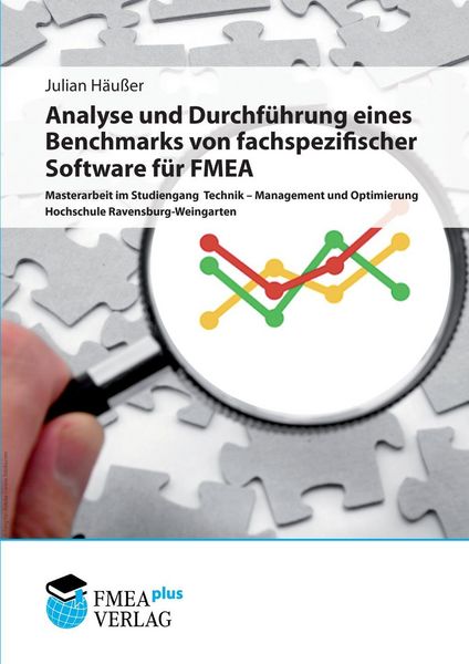 Produktbild: Analyse und Durchf&uuml;hrung eines Benchmarks von fachspezifischer Software f&uuml;r FMEA