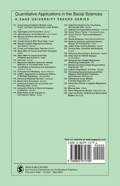 Produktbild: Lisrel Approaches to Interaction Effects in Multiple Regression