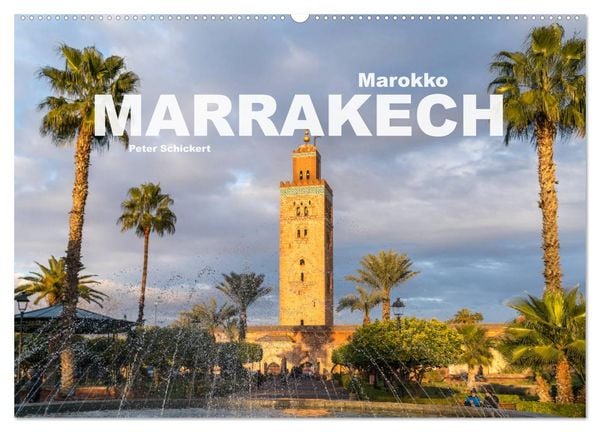 Produktbild: Marokko - Marrakesch (Wandkalender 2026 DIN A2 quer), CALVENDO Monatskalender