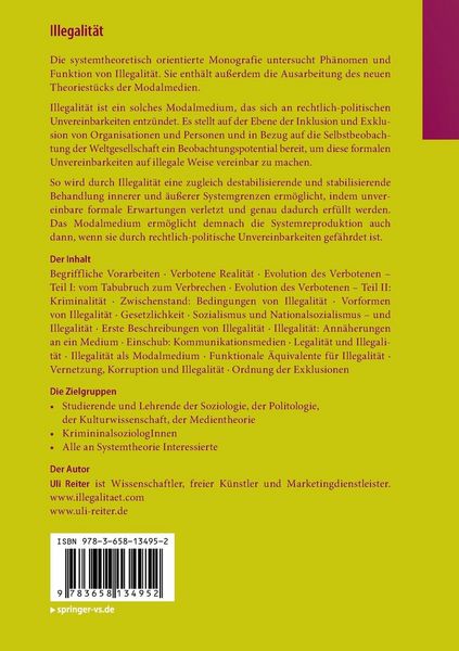 Produktbild: Illegalit&auml;t