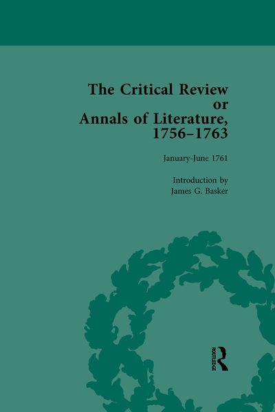 Produktbild: The Critical Review or Annals of Literature, 1756-1763 Vol 11