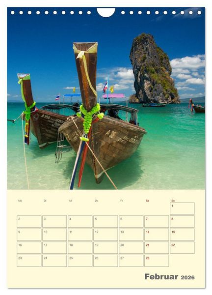 Produktbild: S&Uuml;DOSTASIEN - Mein URLAUBSPLANER (Wandkalender 2026 DIN A4 hoch), CALVENDO Monatskalender