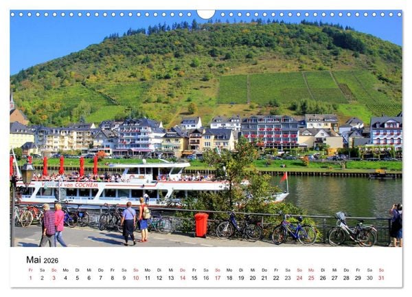 Produktbild: Cochem - Eine Perle an der Mosel (Wandkalender 2026 DIN A3 quer), CALVENDO Monatskalender