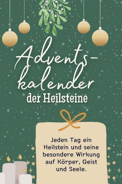 Produktbild: Adventskalender der Heilsteine