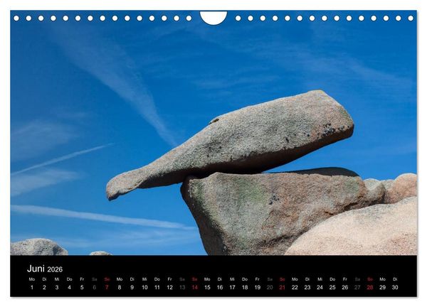 Produktbild: Bretagne - Fotoreise von der Cote de Granit Rose zur Ile de Brehat (Wandkalender 2026 DIN A4 quer), CALVENDO Monatskalender
