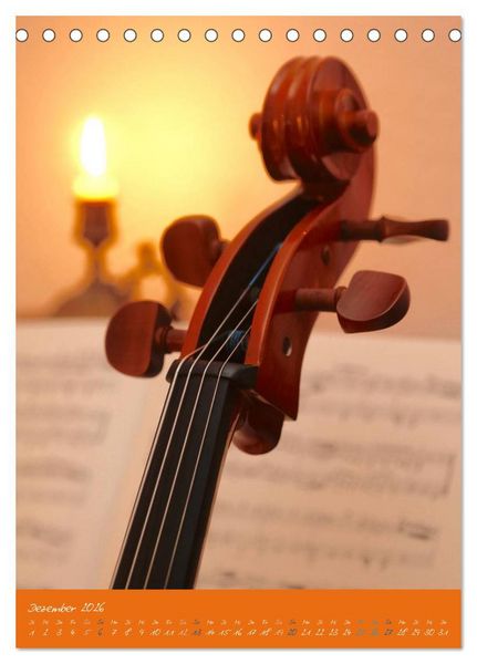 Produktbild: Geliebtes Cello (Tischkalender 2026 DIN A5 hoch), CALVENDO Monatskalender