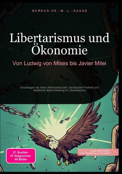 Freiheit (DE) / Libertarismus und Ökonomie: Von Ludwig von Mises bis Javier Milei, Taschenbuch von Boreas De. M. L. Saage, Epubli, 978-3-8197-1740-6