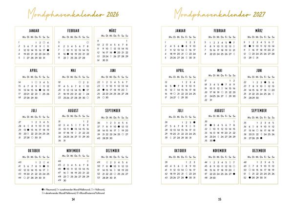 Produktbild: Mein Mondphasen-Journal