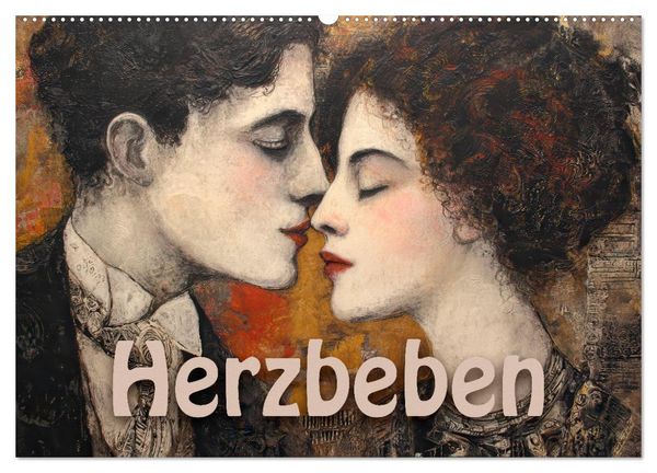 Produktbild: Herzbeben (Wandkalender 2027 DIN A2 quer), CALVENDO Monatskalender