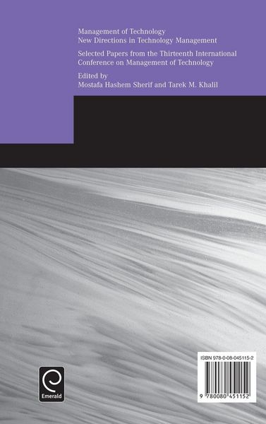 Produktbild: Management of Technology