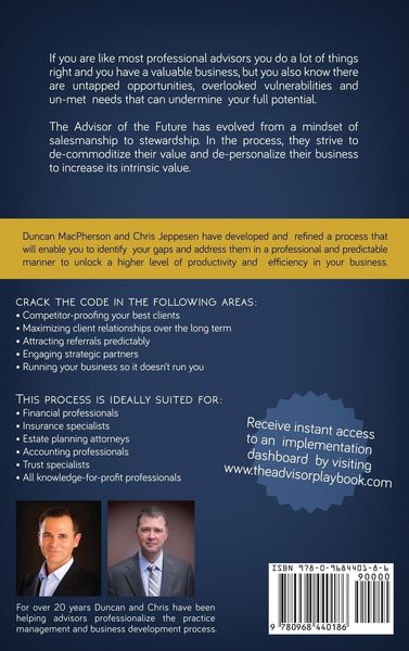 Produktbild: The Advisor Playbook