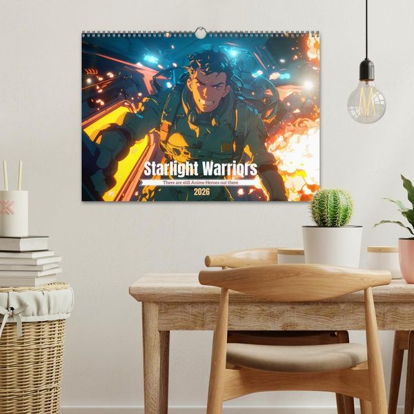 Produktbild: Starlight Warriors (Wall Calendar 2026 DIN A3 landscape), CALVENDO 12 Month Wall Calendar