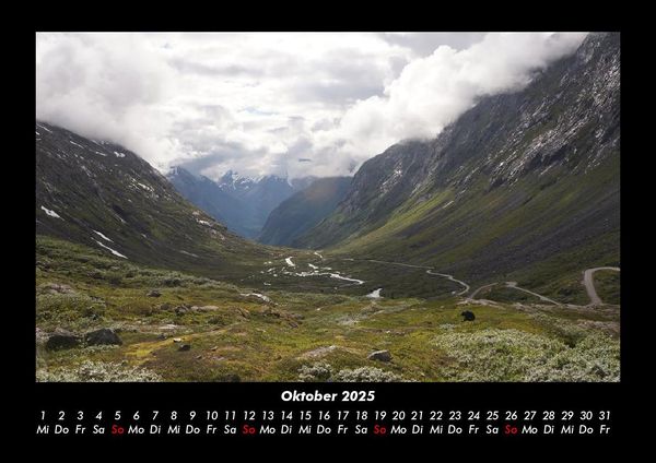Produktbild: Bergige Welten 2025 Fotokalender DIN A3
