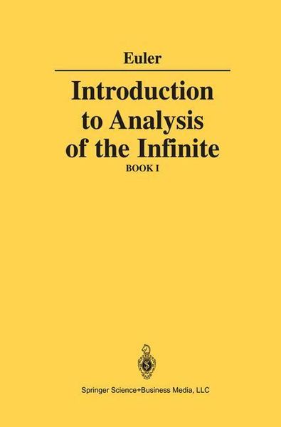 Produktbild: Introduction to Analysis of the Infinite