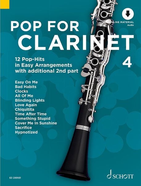 Produktbild: Pop For Clarinet 4