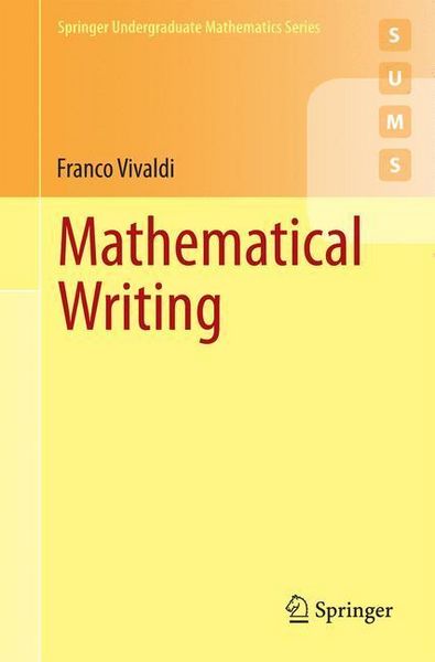 Produktbild: Mathematical Writing