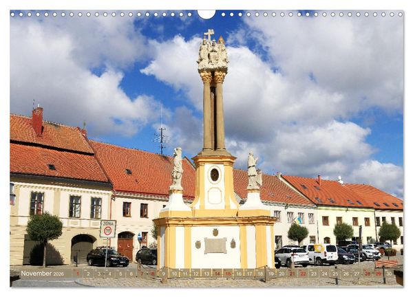 Produktbild: Trebitsch und Schloss Jarmeritz (Wandkalender 2026 DIN A3 quer), CALVENDO Monatskalender