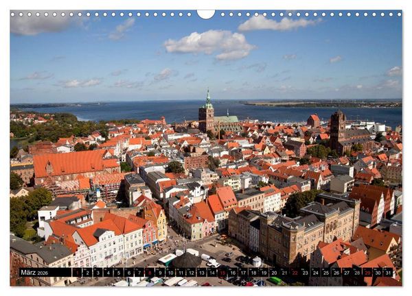 Produktbild: Hansestadt Stralsund (Wandkalender 2026 DIN A3 quer), CALVENDO Monatskalender