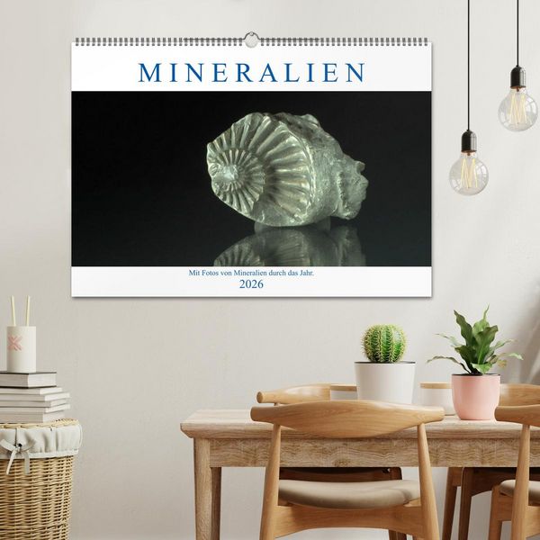 Produktbild: Mineralien (Wandkalender 2026 DIN A2 quer), CALVENDO Monatskalender