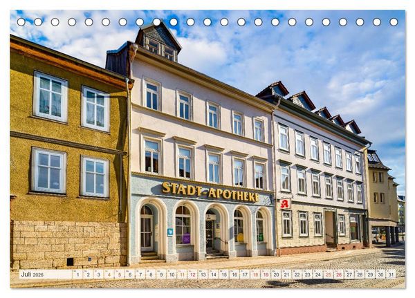 Produktbild: Sondershausen Impressionen (Tischkalender 2026 DIN A5 quer), CALVENDO Monatskalender