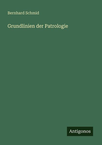 Produktbild: Grundlinien der Patrologie