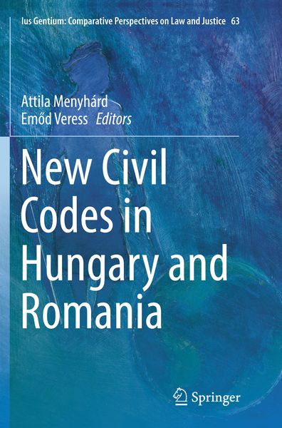 Produktbild: New Civil Codes in Hungary and Romania