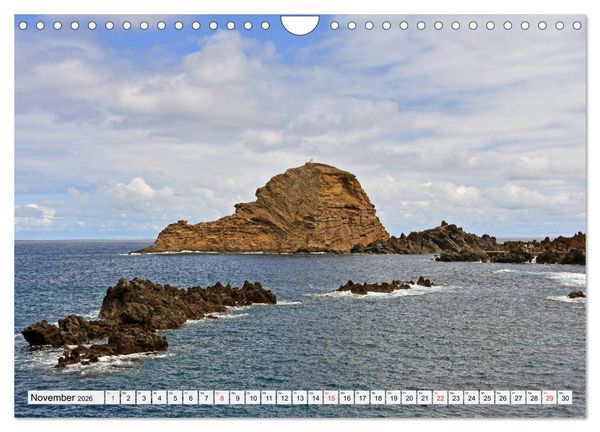 Produktbild: MADEIRA, Trauminsel im Atlantik (Wandkalender 2026 DIN A4 quer), CALVENDO Monatskalender