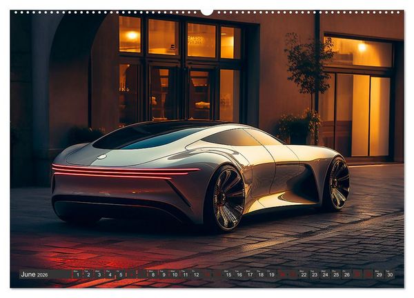 Produktbild: Fast, noble, elegant (Wall Calendar 2026 DIN A2 landscape), CALVENDO 12 Month Wall Calendar