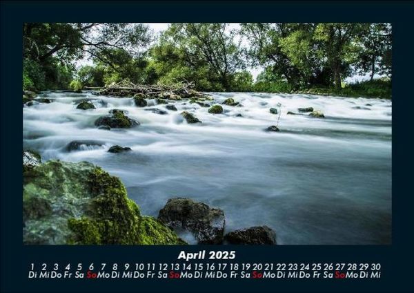 Produktbild: Landschaftskalender 2025 Fotokalender DIN A5