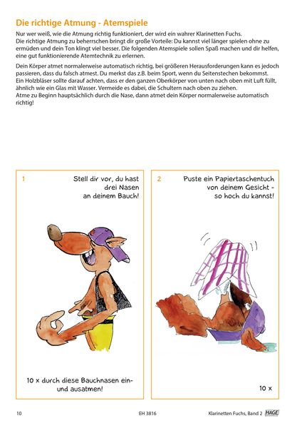 Produktbild: Klarinetten Fuchs Band 2 (mit CD)