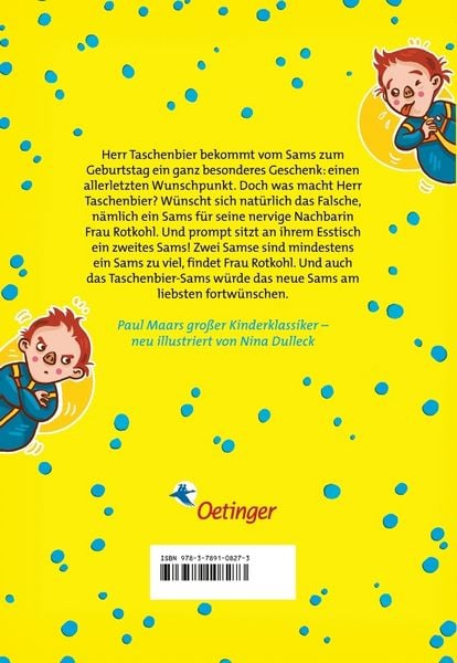 Produktbild: Das Sams 8. Ein Sams zu viel