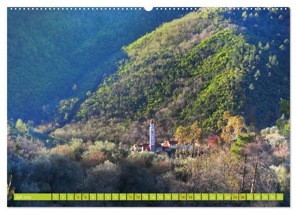 Produktbild: Ligurien f&uuml;r Tr&auml;umer (Wandkalender 2026 DIN A2 quer), CALVENDO Monatskalender
