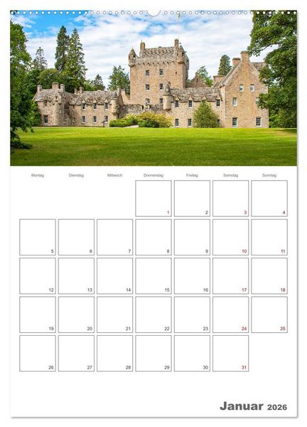 Produktbild: Schottland Impressionen - Schl&ouml;sser und Whisky (hochwertiger Premium Wandkalender 2026 DIN A2 hoch), Kunstdruck in Hochglanz