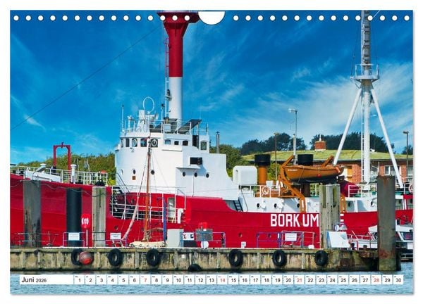 Produktbild: Verliebt in Borkum (Wandkalender 2026 DIN A4 quer), CALVENDO Monatskalender