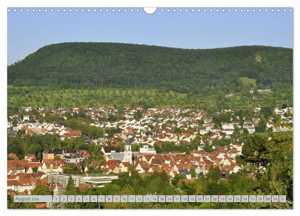 Produktbild: Pfullingen ... und Umgebung (Wandkalender 2026 DIN A3 quer), CALVENDO Monatskalender
