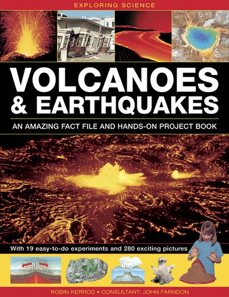 Produktbild: Exploring Science: Volcanoes & Earthquakes - An Amazing Fact File and Hands-On Project Book