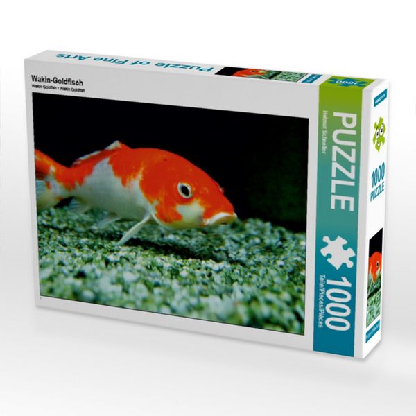 CALVENDO Puzzle Wakin-Goldfisch | 1000 Teile Lege-Größe 64x48cm Foto-Puzzle für glückliche Stunden