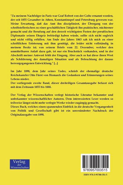 Produktbild: Gedanken und Erinnerungen