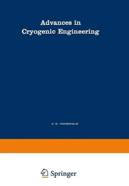 Produktbild: Advances in Cryogenic Engineering